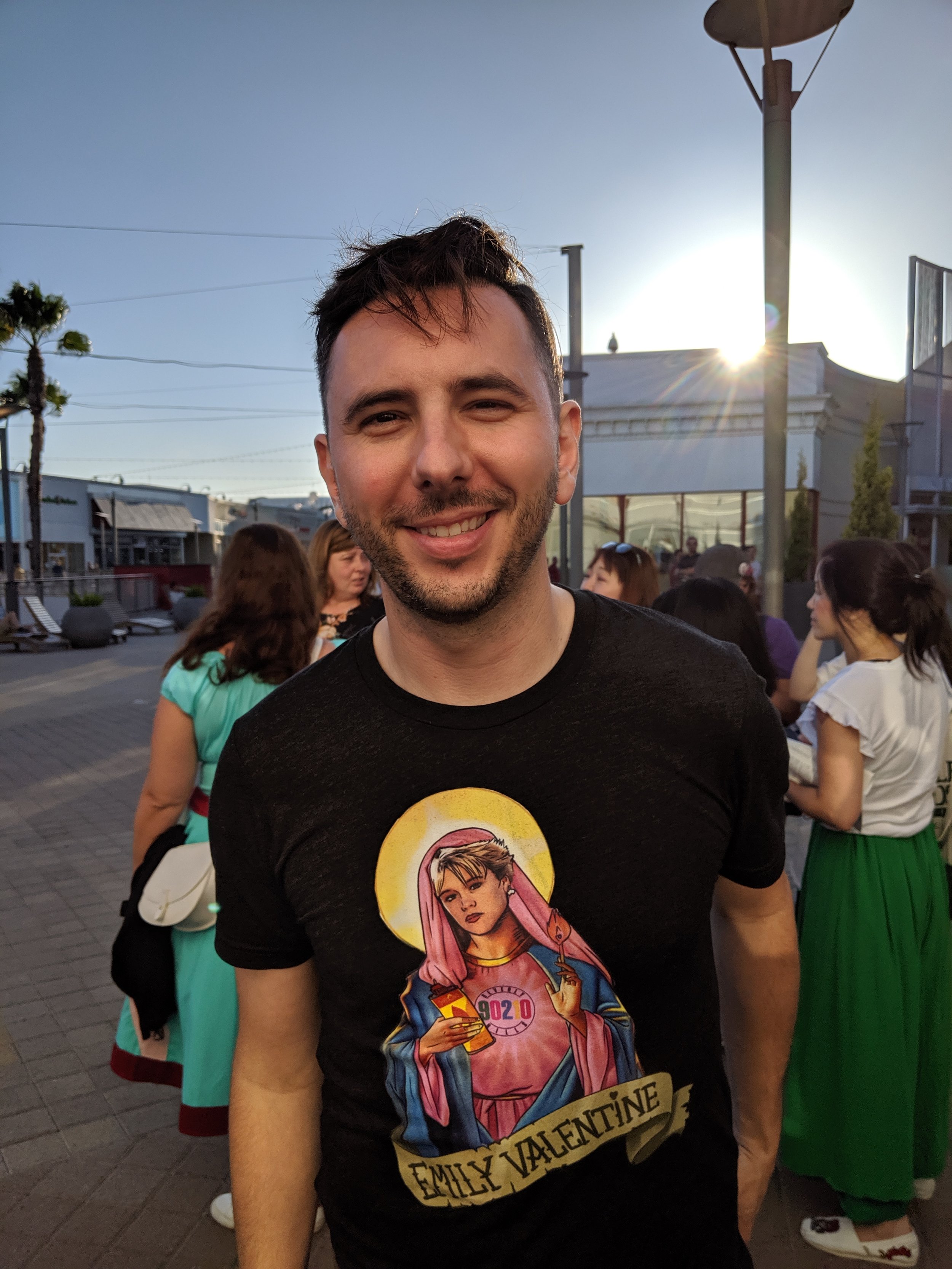 Follow Rob, whose patron saint is Emily Valentine: