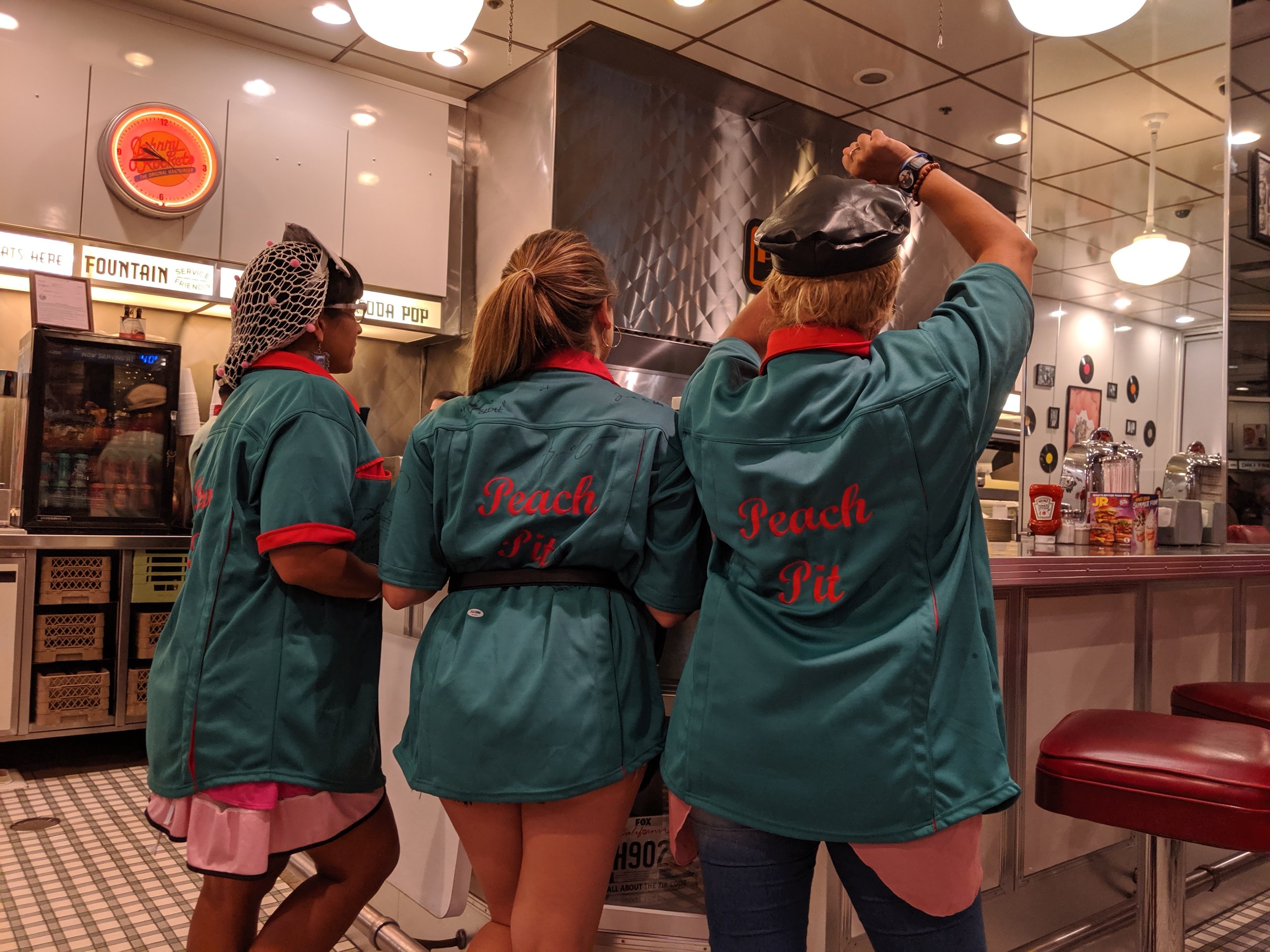 Our new favorite Jersey girls (in addition to Santina): "Laverne" & "Emily":
