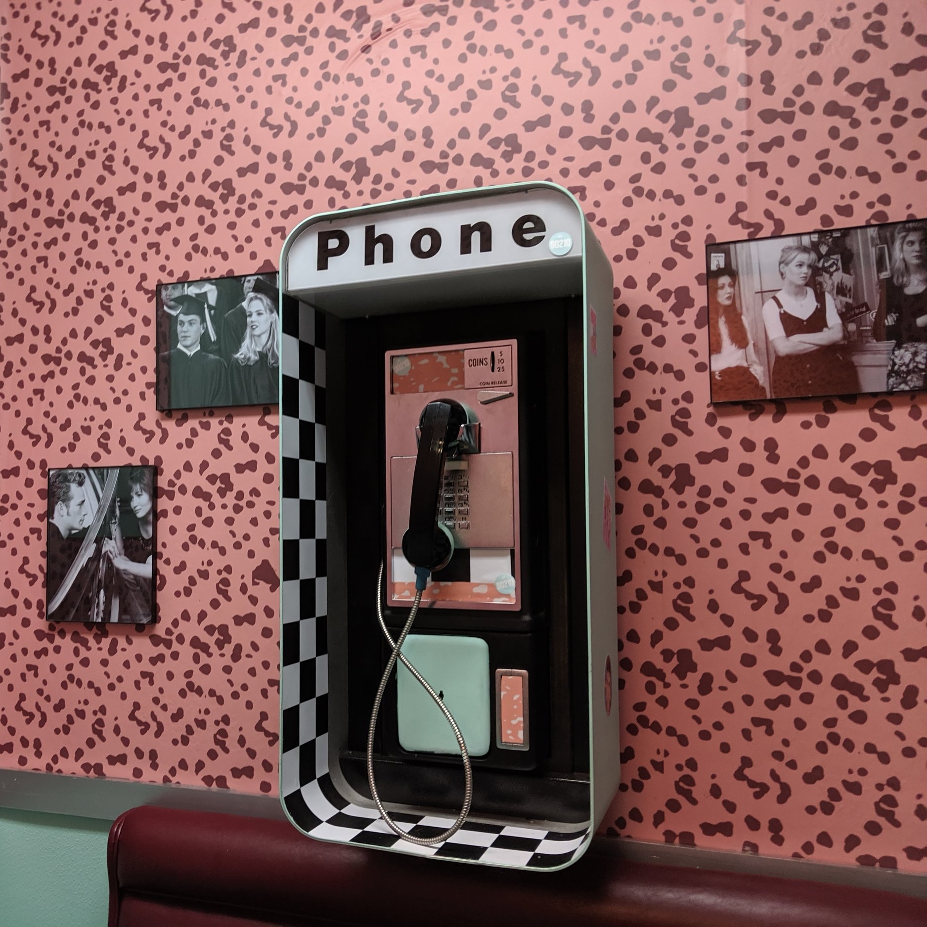 Kind of need a checkerboard wall phone!