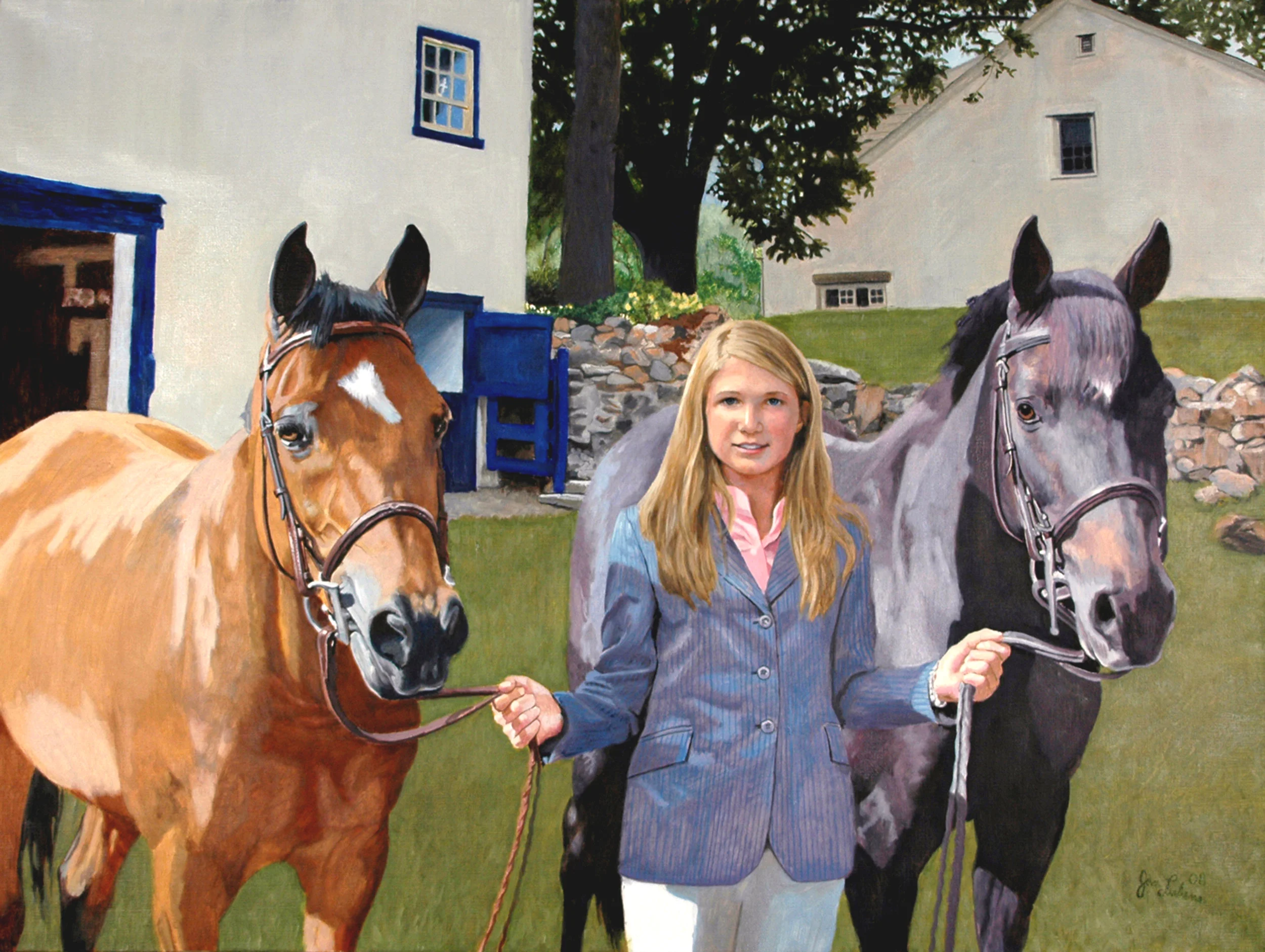 Elle with Santos & Woody
