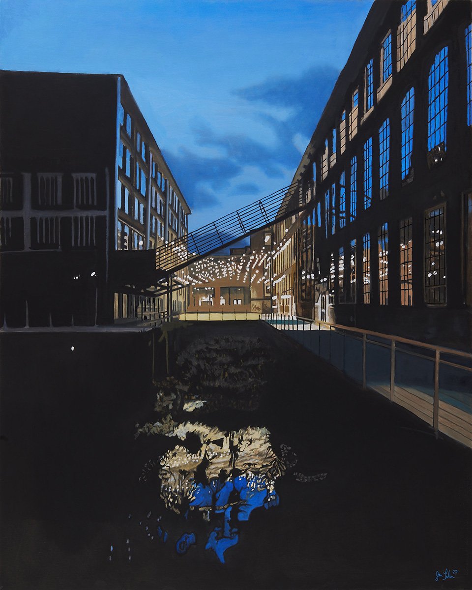 Revolution Mill, The Docks At Night