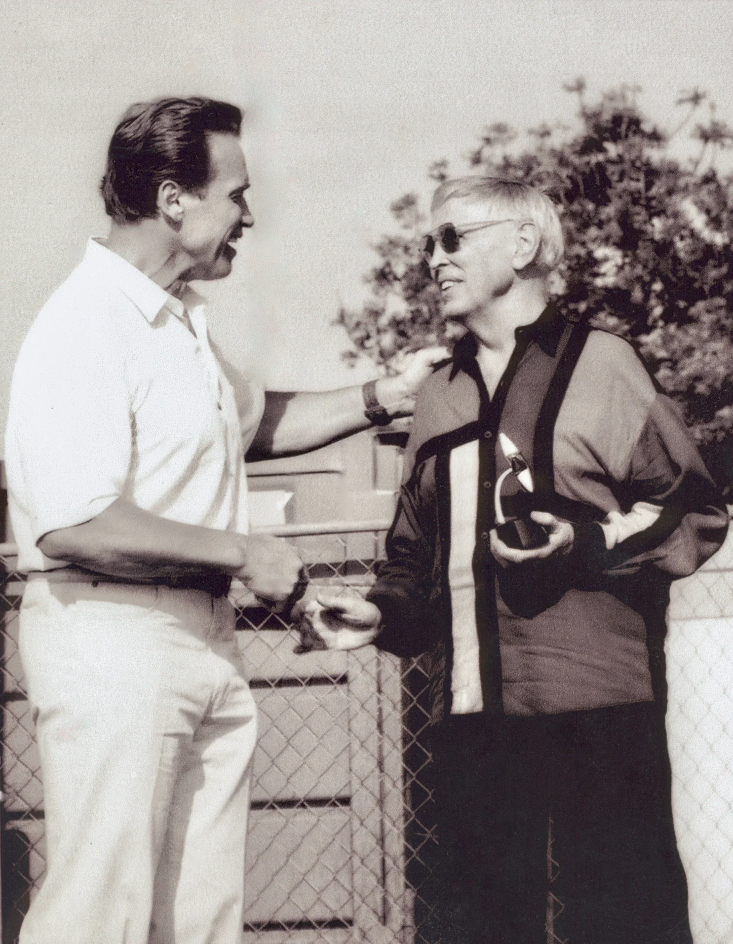 Arnold Schwarzenegger presents 'Youth Champion Award'-for Music in schools