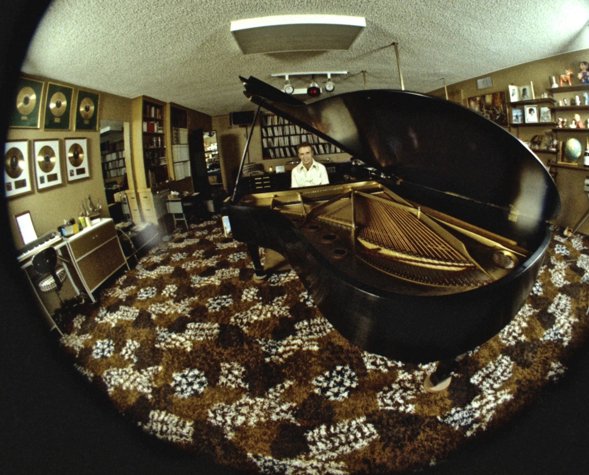 Roger's home practice studio