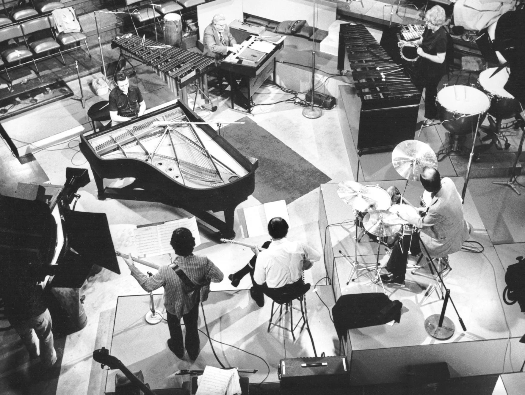 Roger's recording session