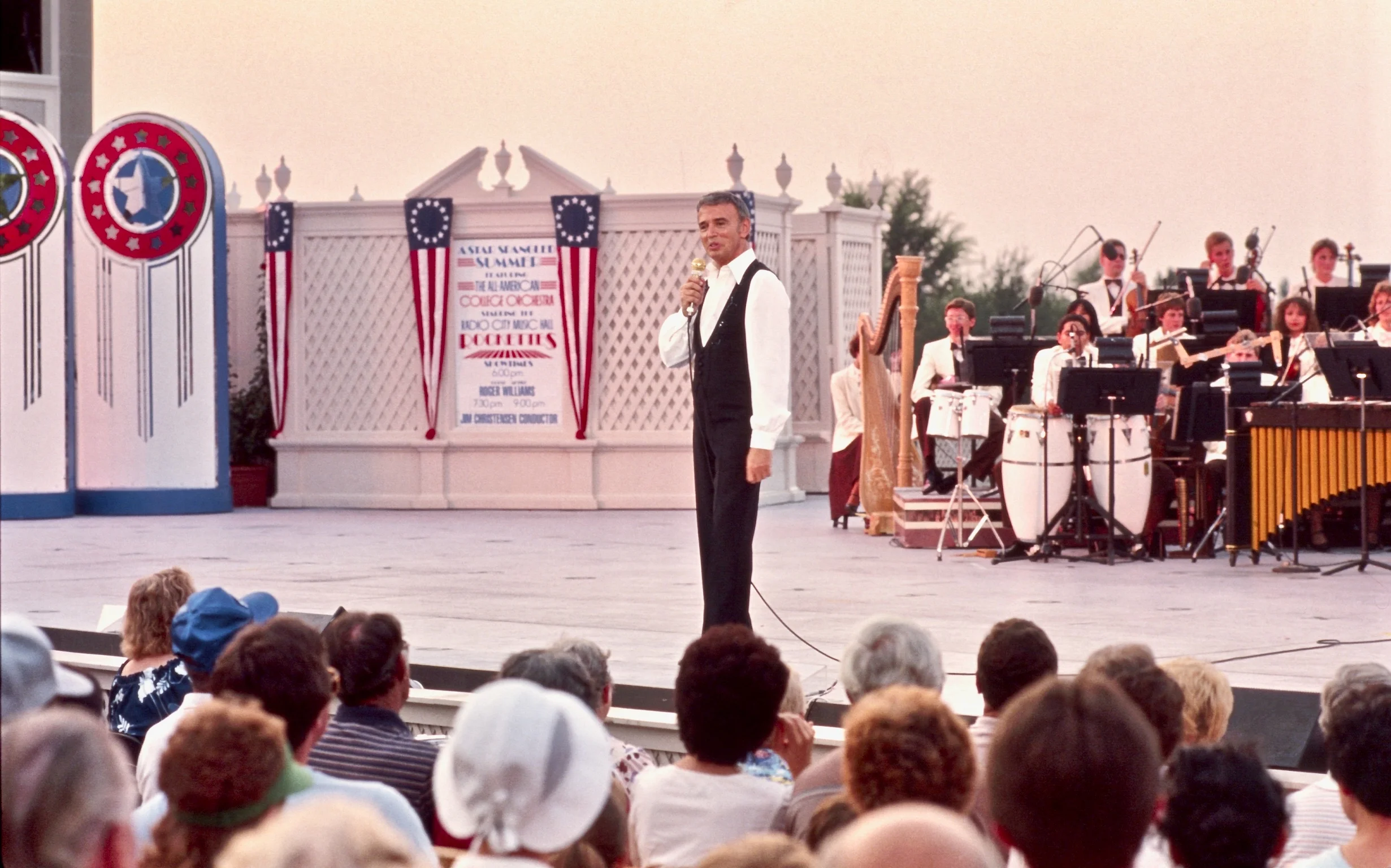Roger performs at Walt Disney World Resort in Orlando