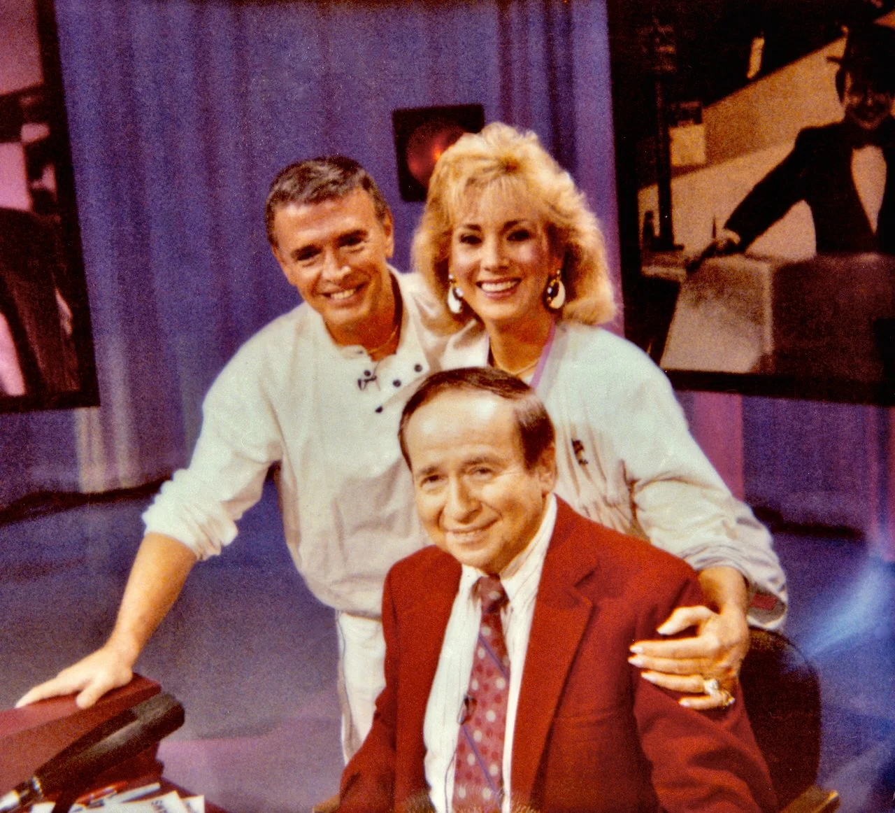 Roger & Louise Williams with Joe Franklin