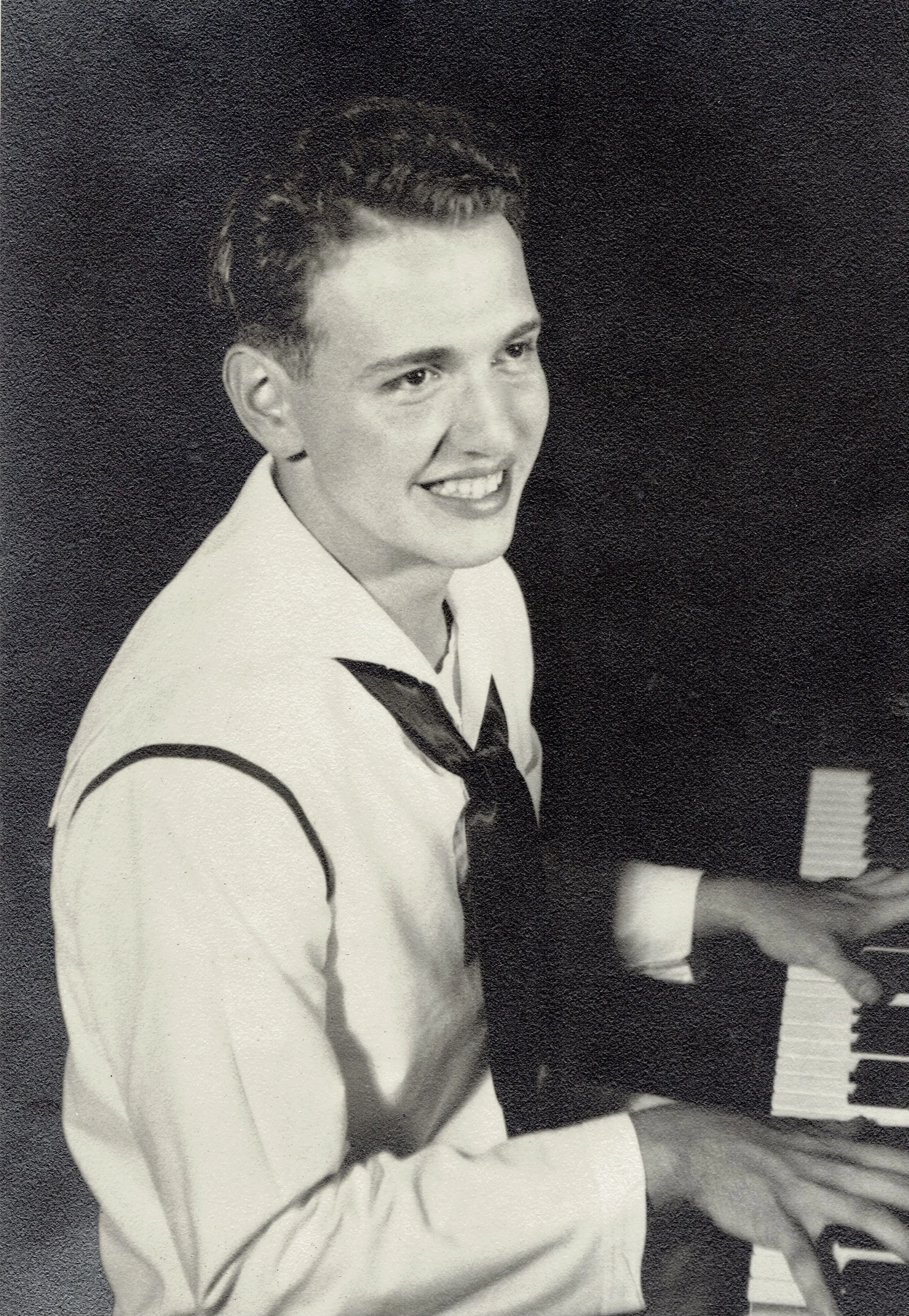 Roger performed concerts while in the Navy