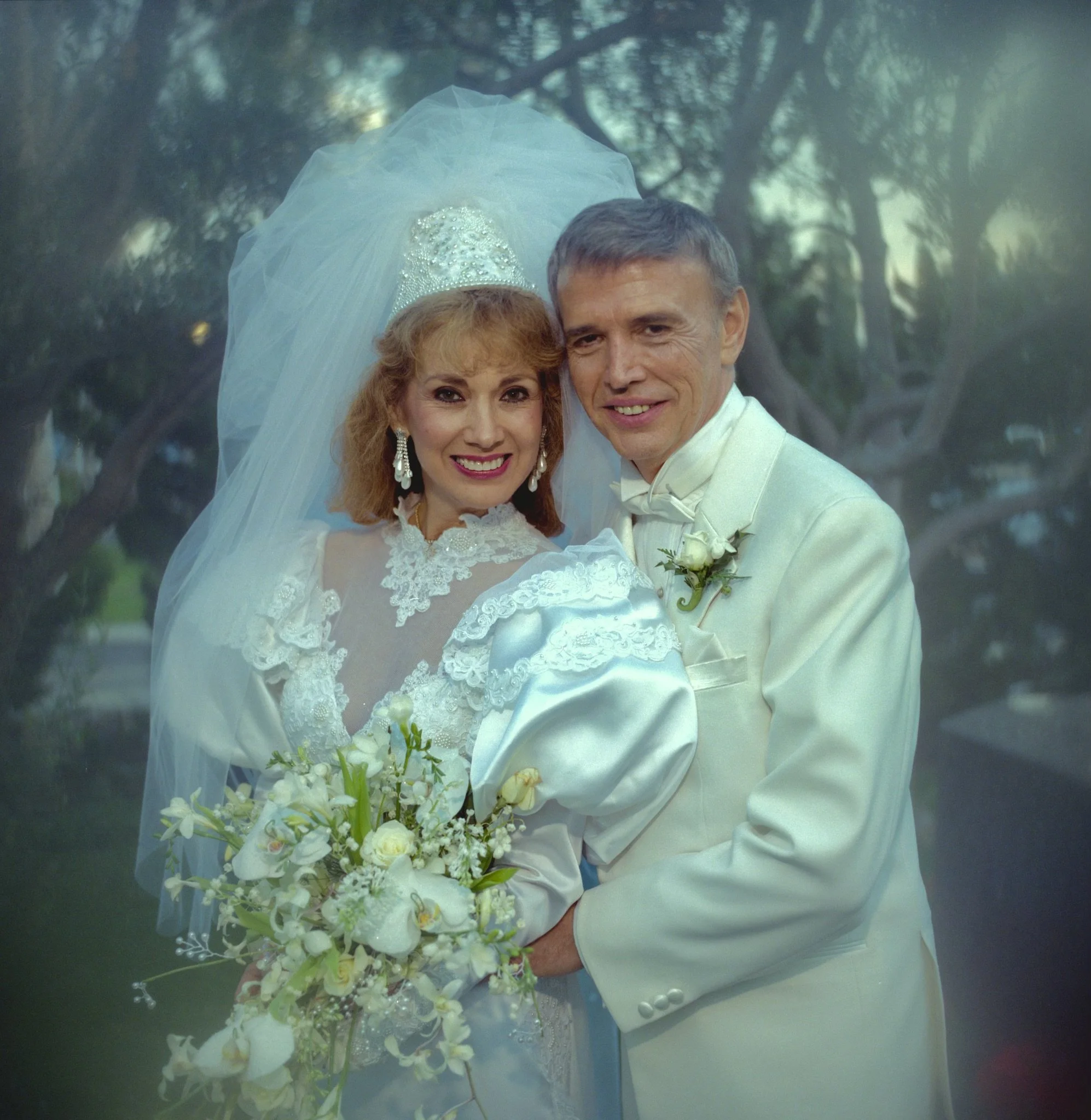 Louise and Roger Williams wedding Dec 1, 1995