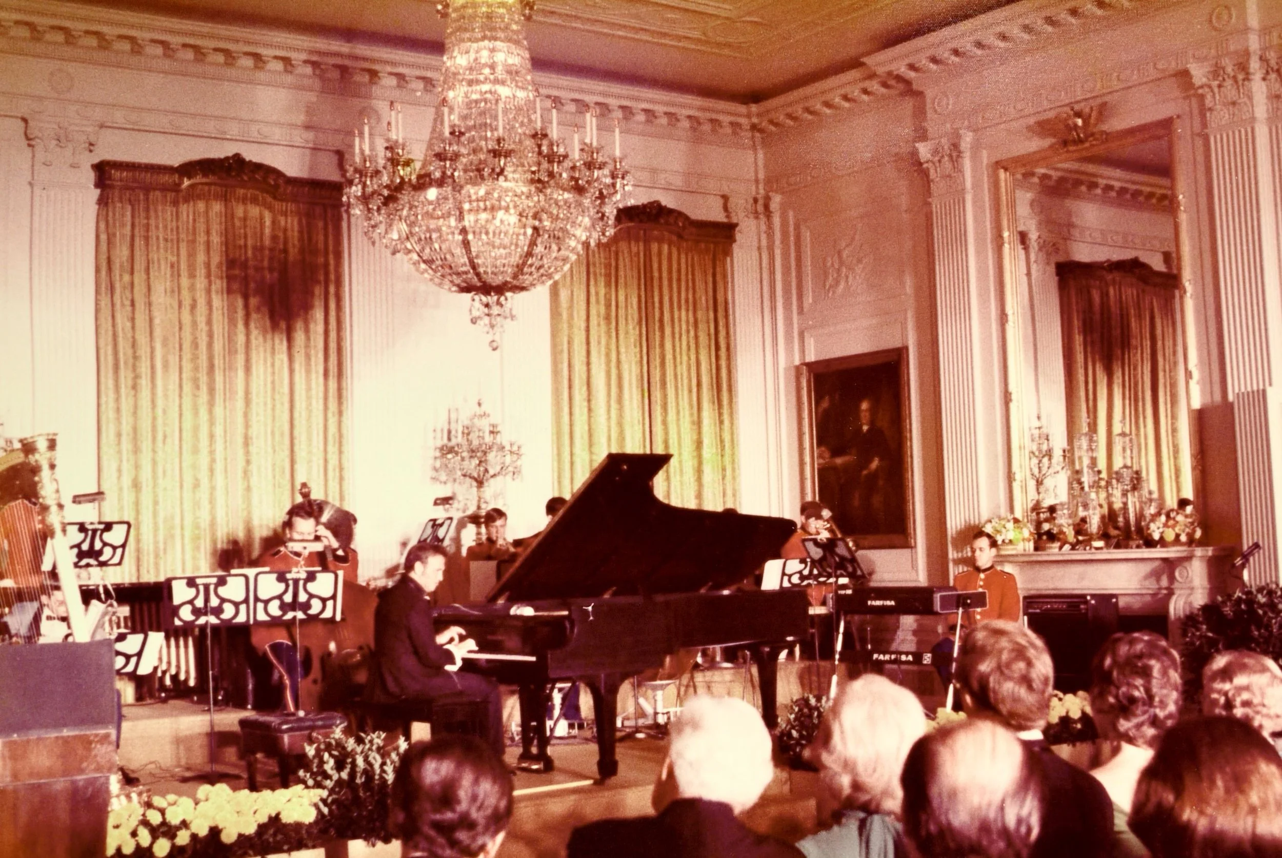 Roger's performance for President Richard Nixon in the East Rom of the White House 1963