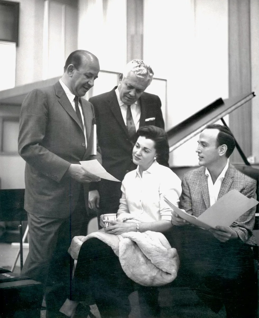 Recoding session with David Kapp and Pete King