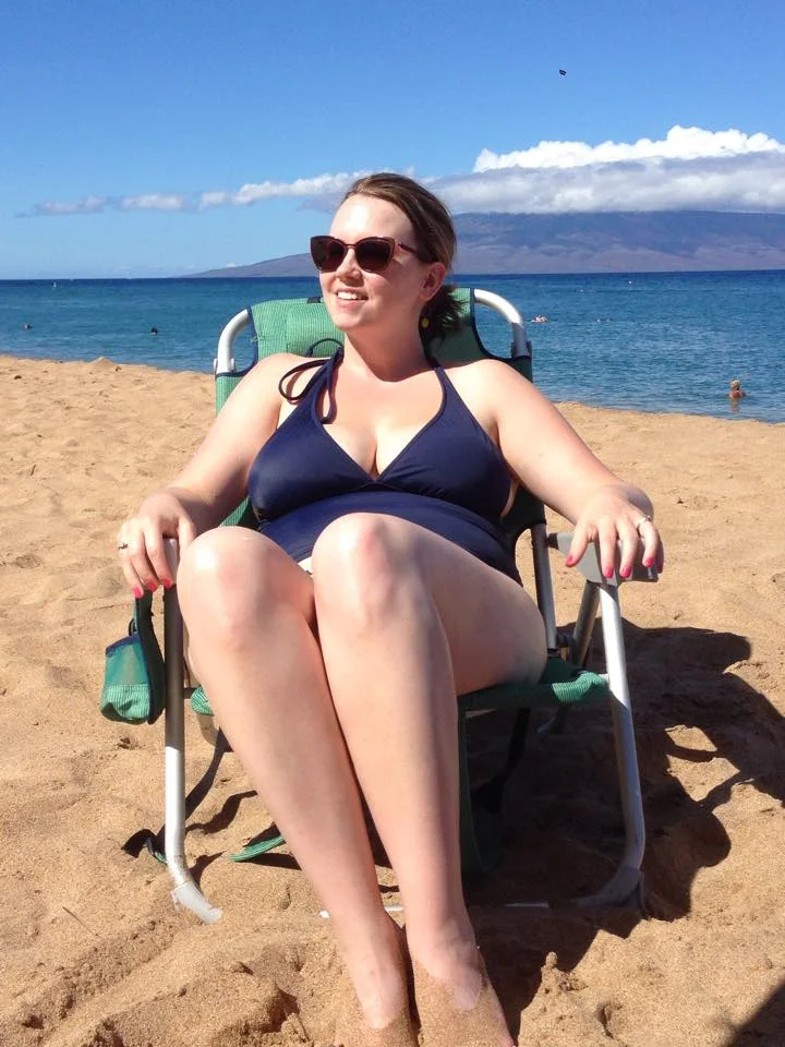 My 165 lb beach body in Hawaii in September 2014. 