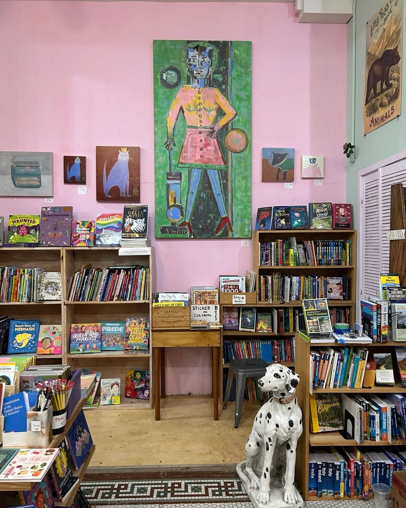 Kate Razo Solo Exhibition at Fabulosa Books in the Castro District, San Francisco.
Show dates: October 1-December 31st, 2025. First Friday Castro Art Walk, 5-7pm. Come by for a browse.