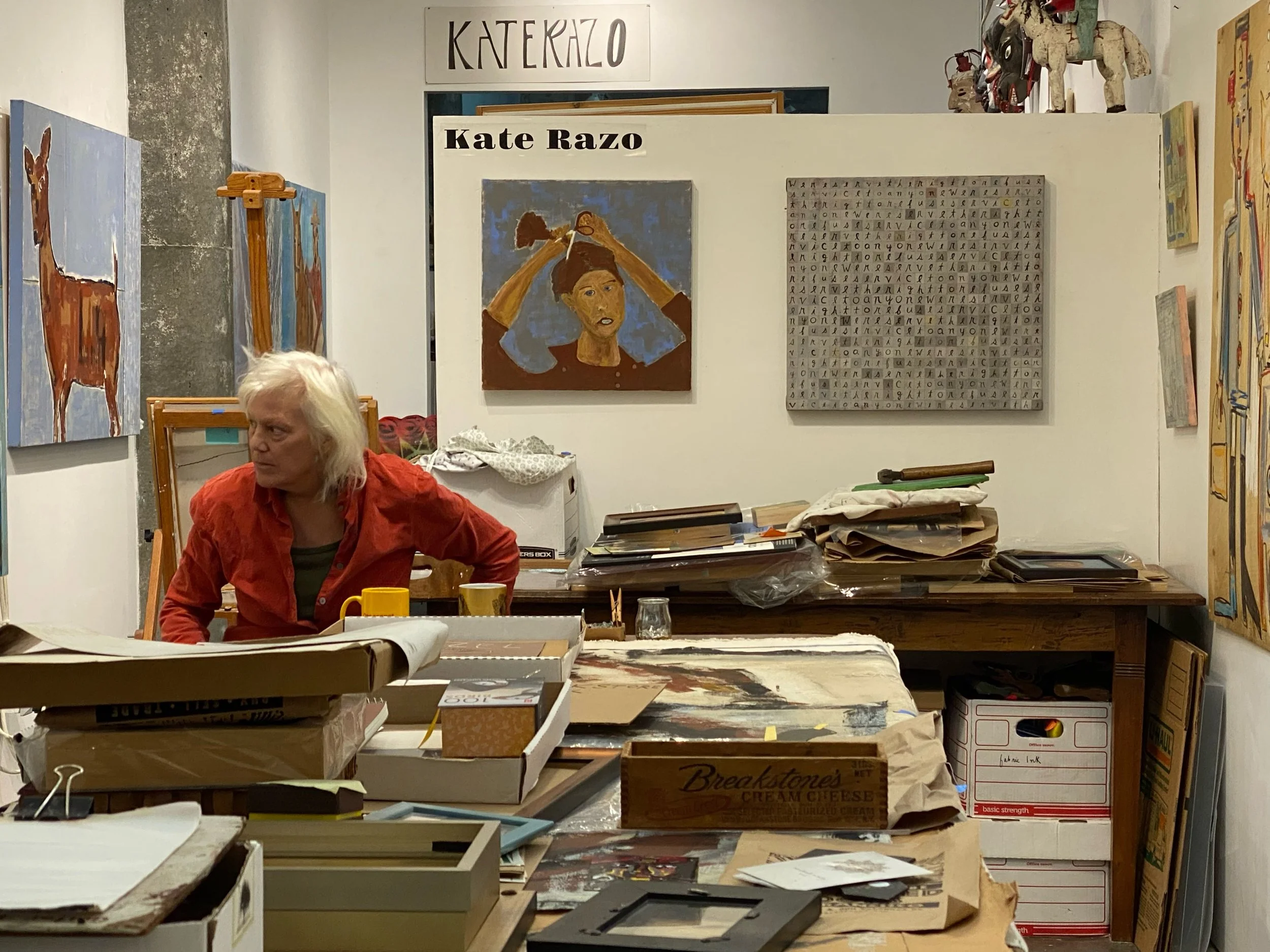 And So It Begins&mdash; My Last Fall Open Studios at Studio #317, 1890 Bryant. October 2,3,4th.