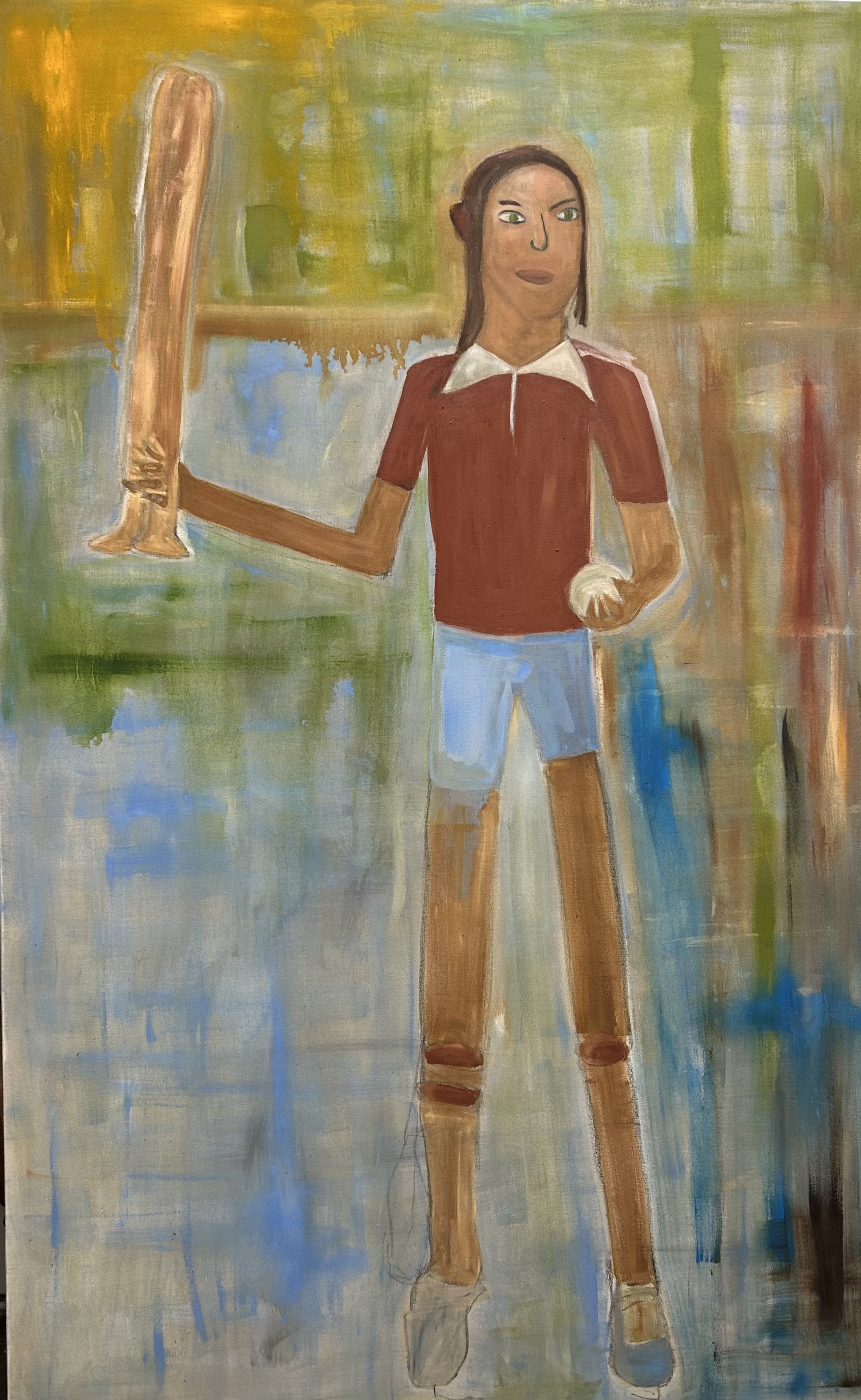 K. Razo 'Elfin' Oil on Canvas 48%22x 32%22 SF 2025.jpg