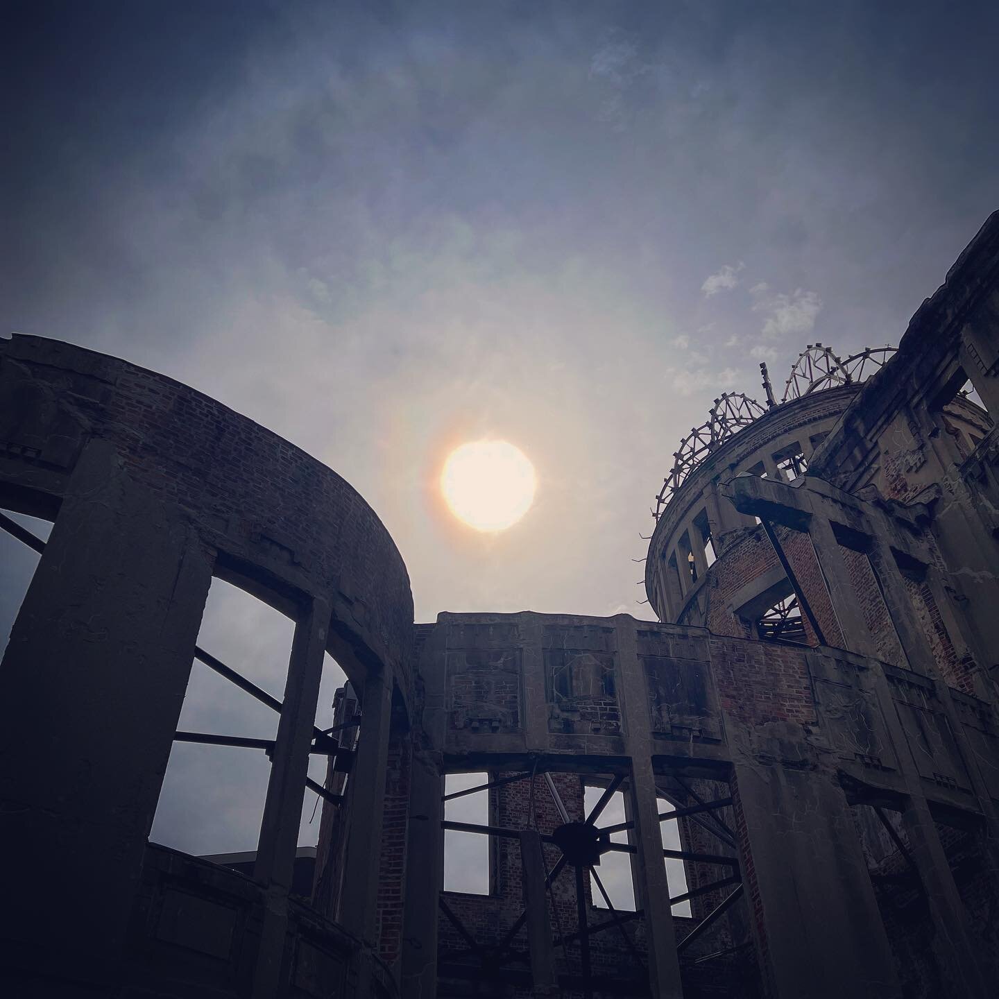 Rising sun.