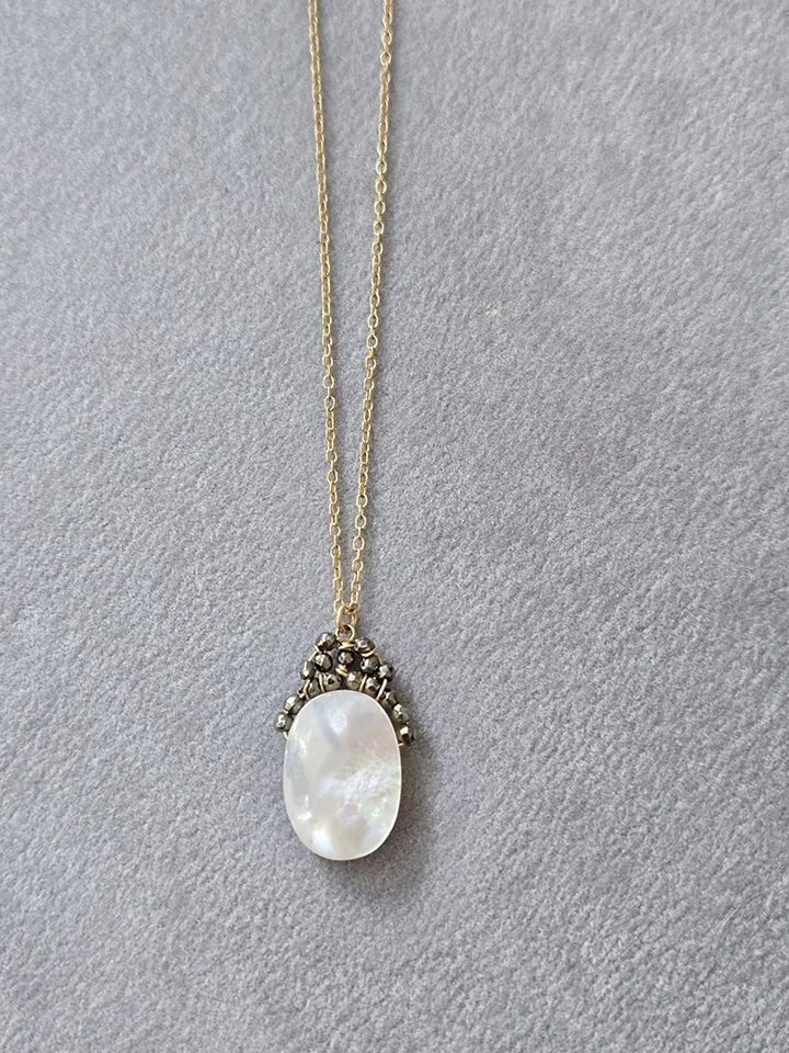 MOP with pyrite neck.jpg