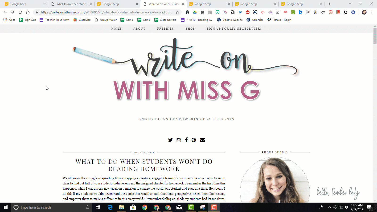 Google Keep is of G Suite’s best kept secrets. Think of it like a digital home for sticky notes, but with 10x more features and capabilities than traditional stickies. Here are a few ways that Google Keep helps me *keep* it all together (see what I did there?).