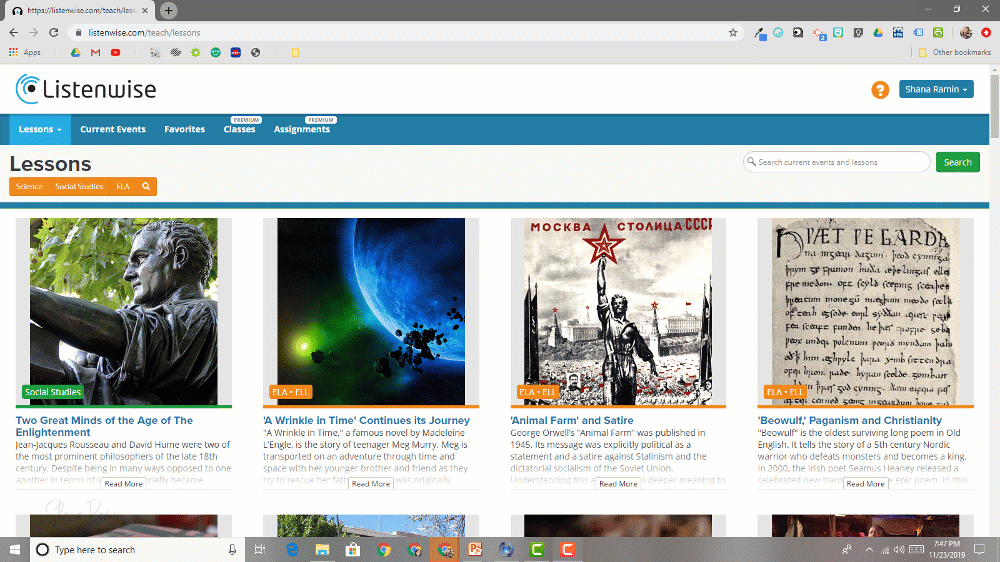 Listenwise Native Harness the Power of Podcasts in the Classroom with Listenwise ...