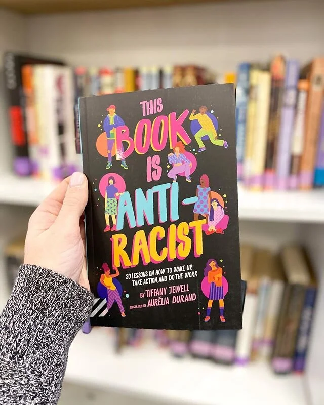 I was looking forward to reading this, but a student checked it out immediately and there&rsquo;s already a waiting list of students who want it next. I guess that&rsquo;s a good sign. 👍🏼 #thisbookisantiracist