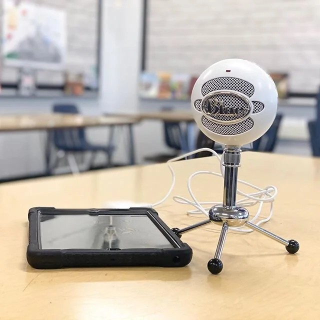 This year, a group of my journalism students started a podcast. Even though none of us had any experience with podcasting and there was quite a bit of trial and error, it&rsquo;s easily one of the coolest things I&rsquo;ve been involved with as a teacher. Students planned, recorded and edited their episodes on an iPad + published their work using the @anchor.fm app. Although we&rsquo;re not physically in school right now, they&rsquo;ve continued to record together remotely &mdash; and I just think that&rsquo;s the best ever. 🤗
🎙
What questions do you have about podcasting in the classroom? I&rsquo;m working on finishing up a blog post soon &amp; want to make sure I cover all the bases. Drop your questions below! 👇🏼 #studentpodcast #nprstudentpodcastchallenge