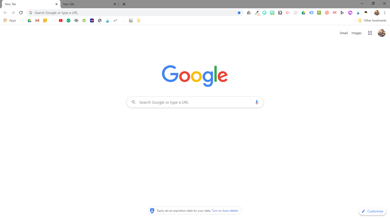 google chrome remove theme