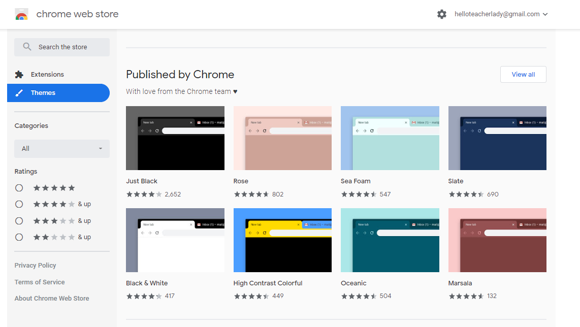 slideshow chrome web store