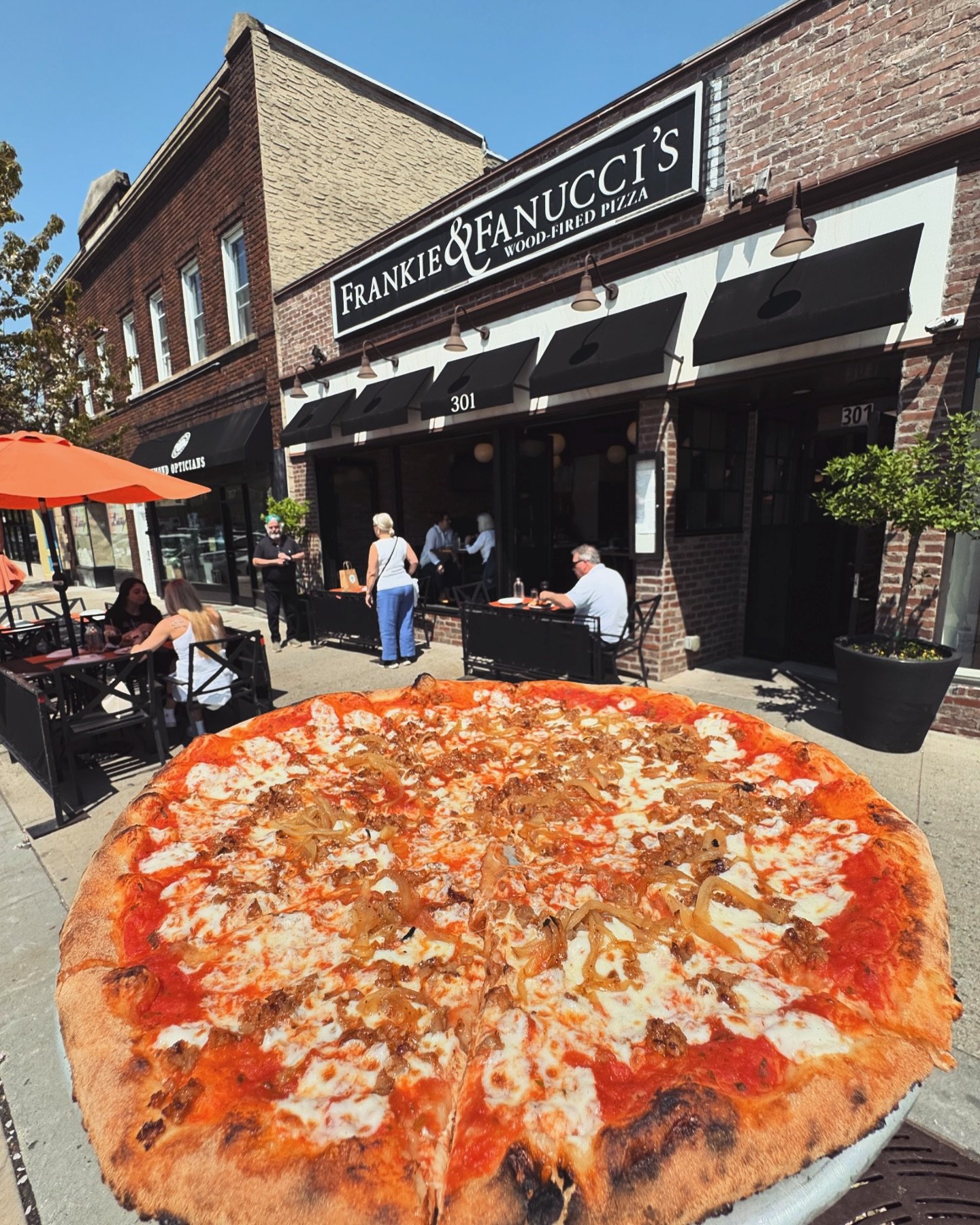 Savor the taste of Italy 🇮🇹 with a touch of outdoor charm! 

Our wood-fired delights await you on the patio. Come and indulge in a slice of authentic bliss. 🇮🇹🔥🍕 #PizzaPatioVibes&rdquo;