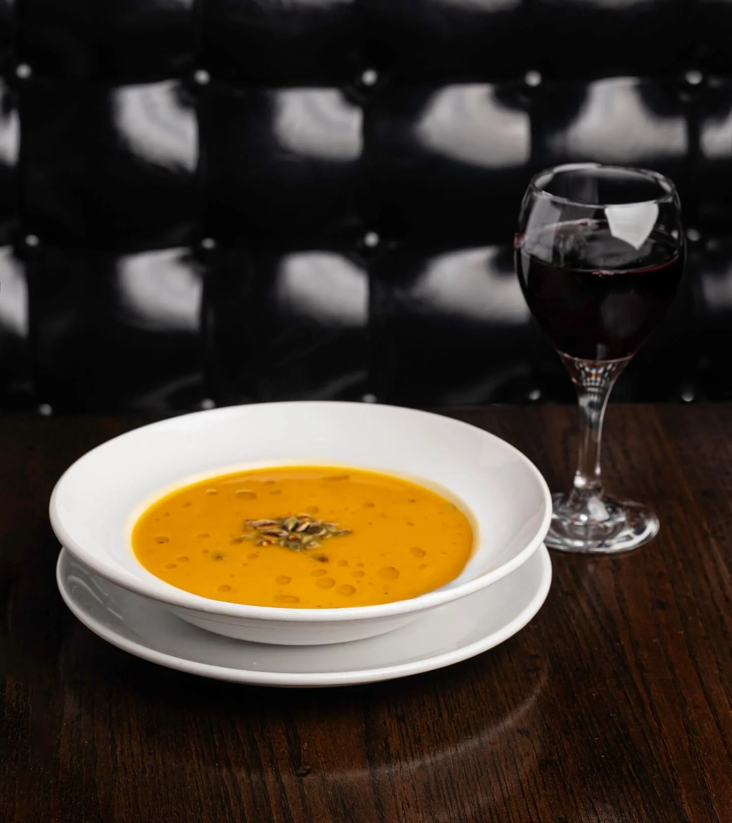 🥣 It&rsquo;s Soup Season &amp; Hudson Valley Restaurant Week is here!
Warm up with our Butternut Squash Soup made with roasted squash, vegetable broth, and topped with crunchy pumpkin seeds.

Enjoy it as part of our 3-course meal:
✨ Lunch &ndash; $2