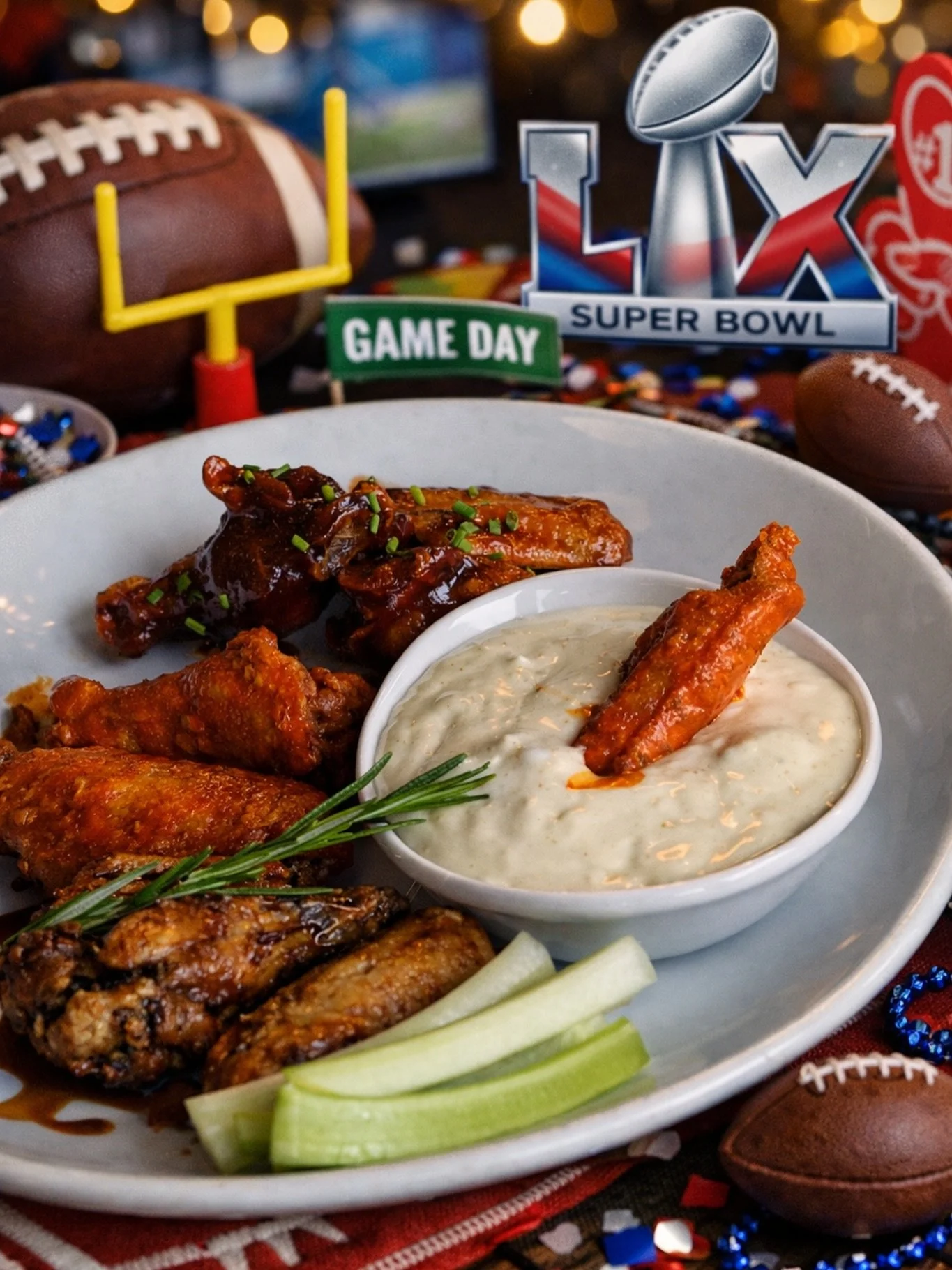 🏈🔥 SUPER BOWL READY!
We&rsquo;ve got your BEST wings in the game + pizzas, apps &amp; all your favorite bar food!

Don&rsquo;t wait till kickoff 🏈
👉 Place your orders now
👉 Secure your game day feast

Wings. Pizza. Good vibes.
We got you covered