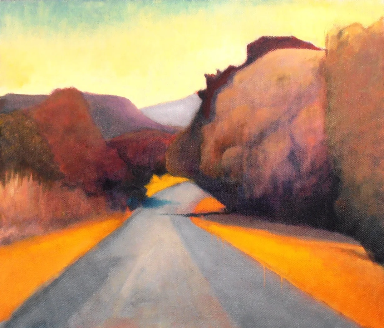 West No.8, oil on linen, 2012