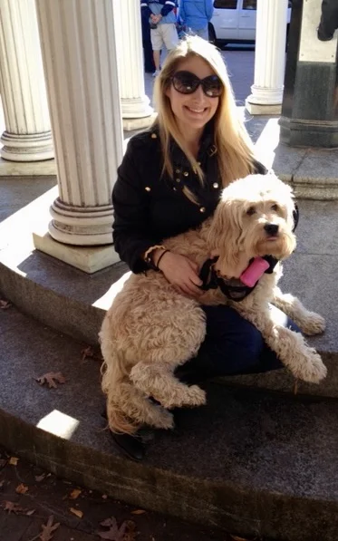  Allison & her dog Riley 