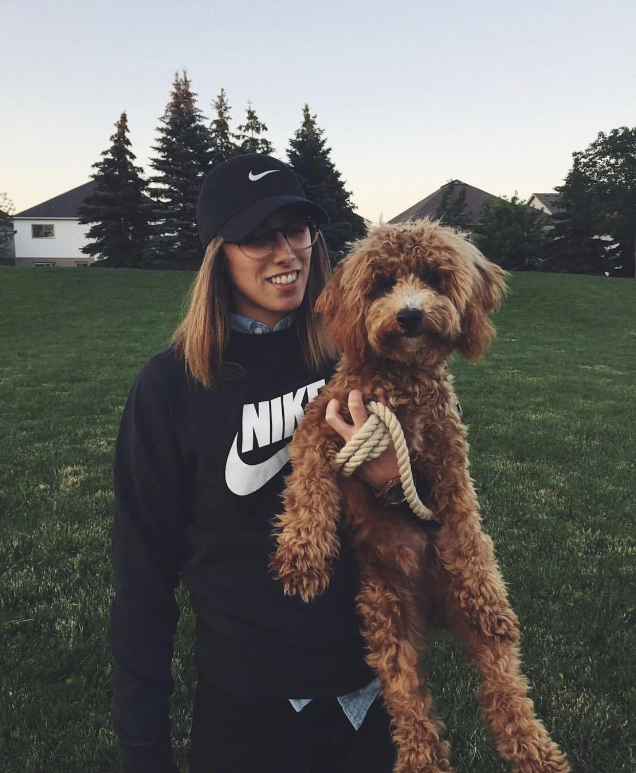  Co-Founder Mariana & her dog Walter 