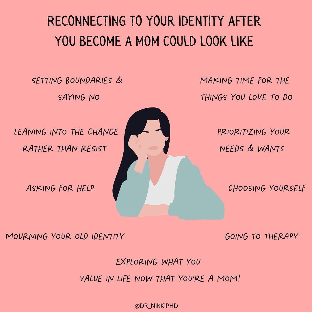 &quot;How do I find my identity again, Nikki?&rdquo;

This is one of the top requested questions in my workshops - how to build upon your new identity as MOM.

Truth is, after you have a baby you&rsquo;re a completely different person.

But, that doe