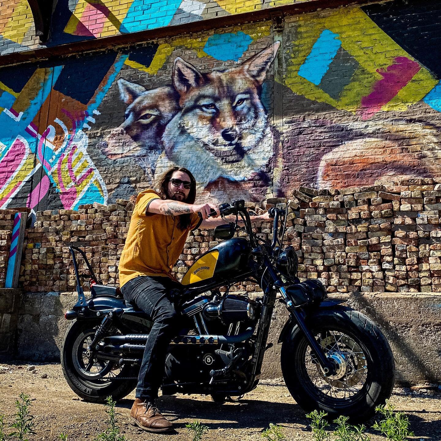 Throw back to long hair and riding weather.
&bull;
&bull;
&bull;
&bull;
#fortyeightsportster #harleydavidson #harleydavidson48 #harleybuild #fortyeightbuild #harleydavidsonsportster #harleysportster #motorcyle #sportser48 #sportster #sportsterbuild