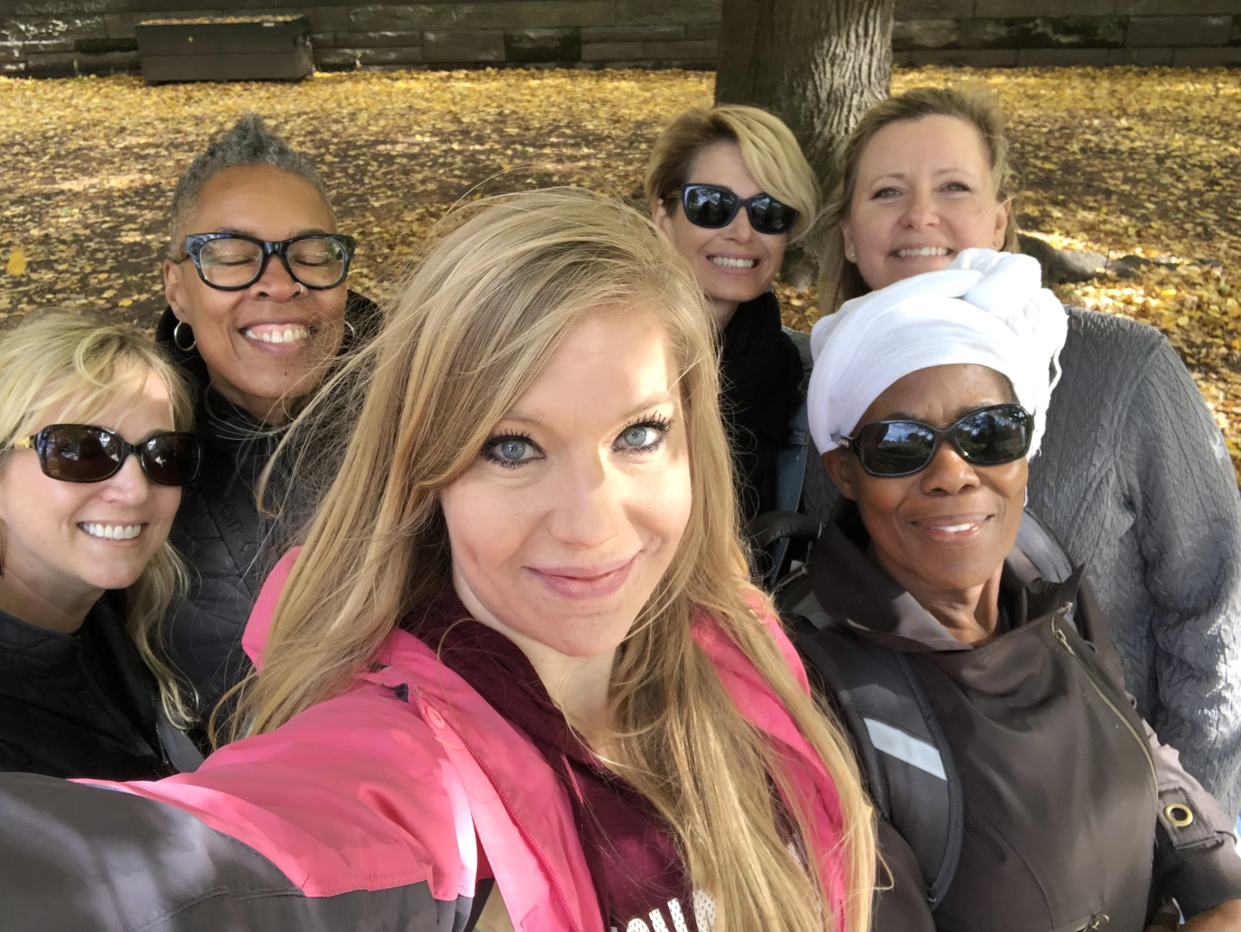 More selfies in Central Park