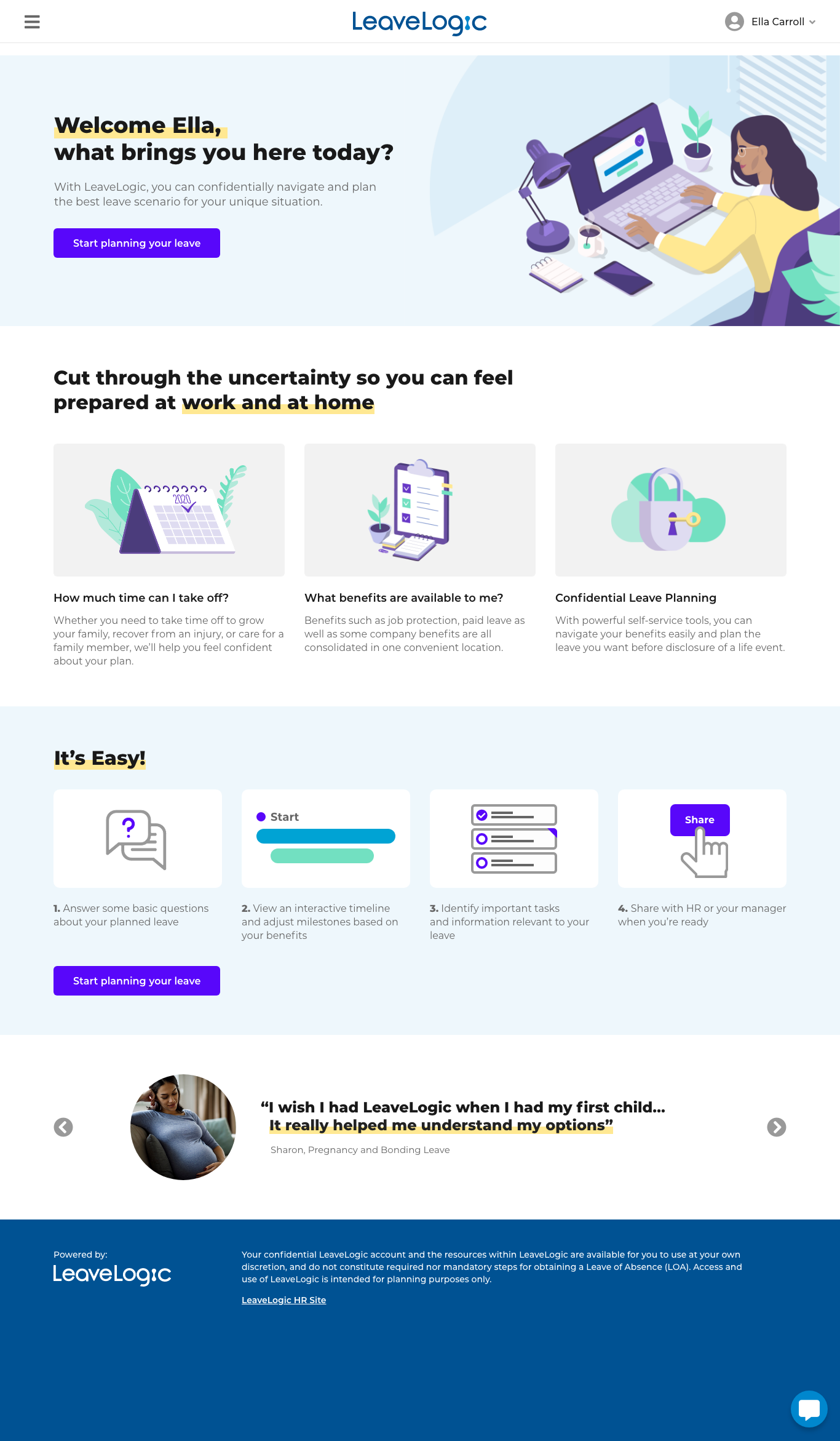 Landing Page