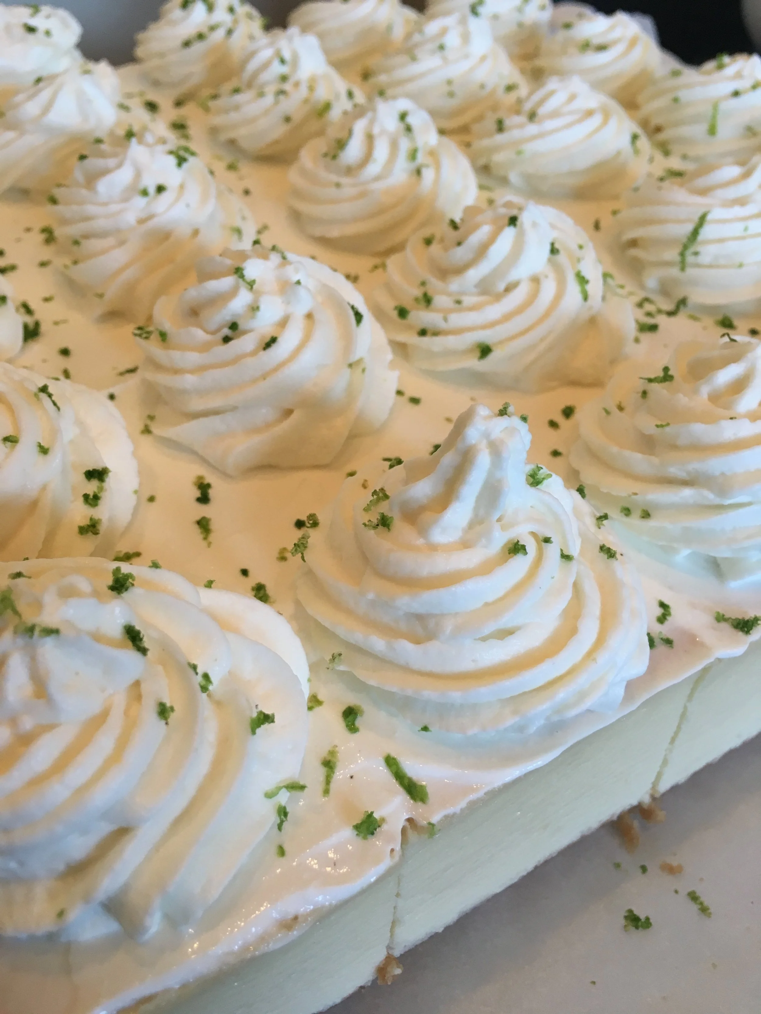 Key Lime Cheesecake Squares