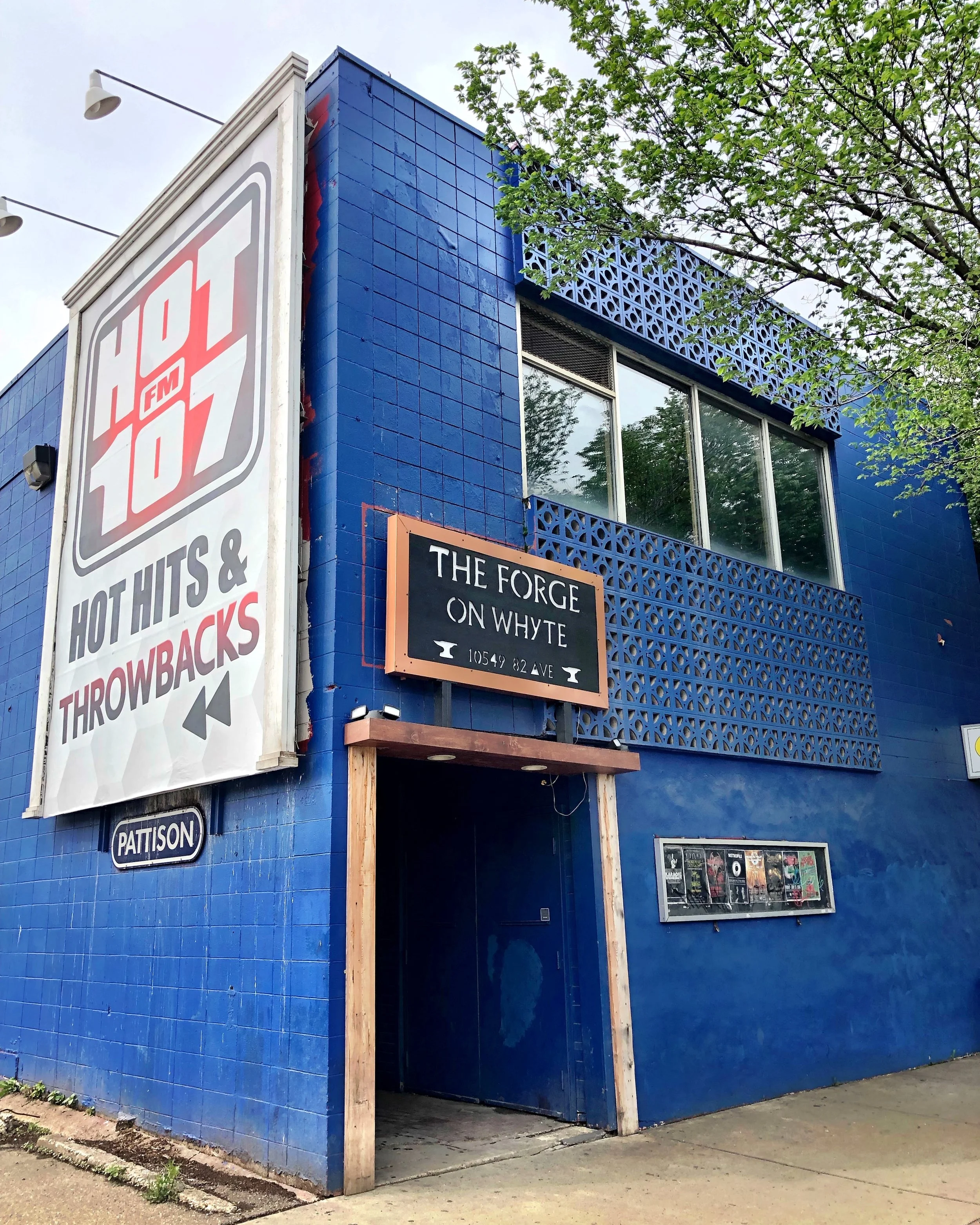 Listening Location: 10549 82nd Avenue the former site of Rebar night club