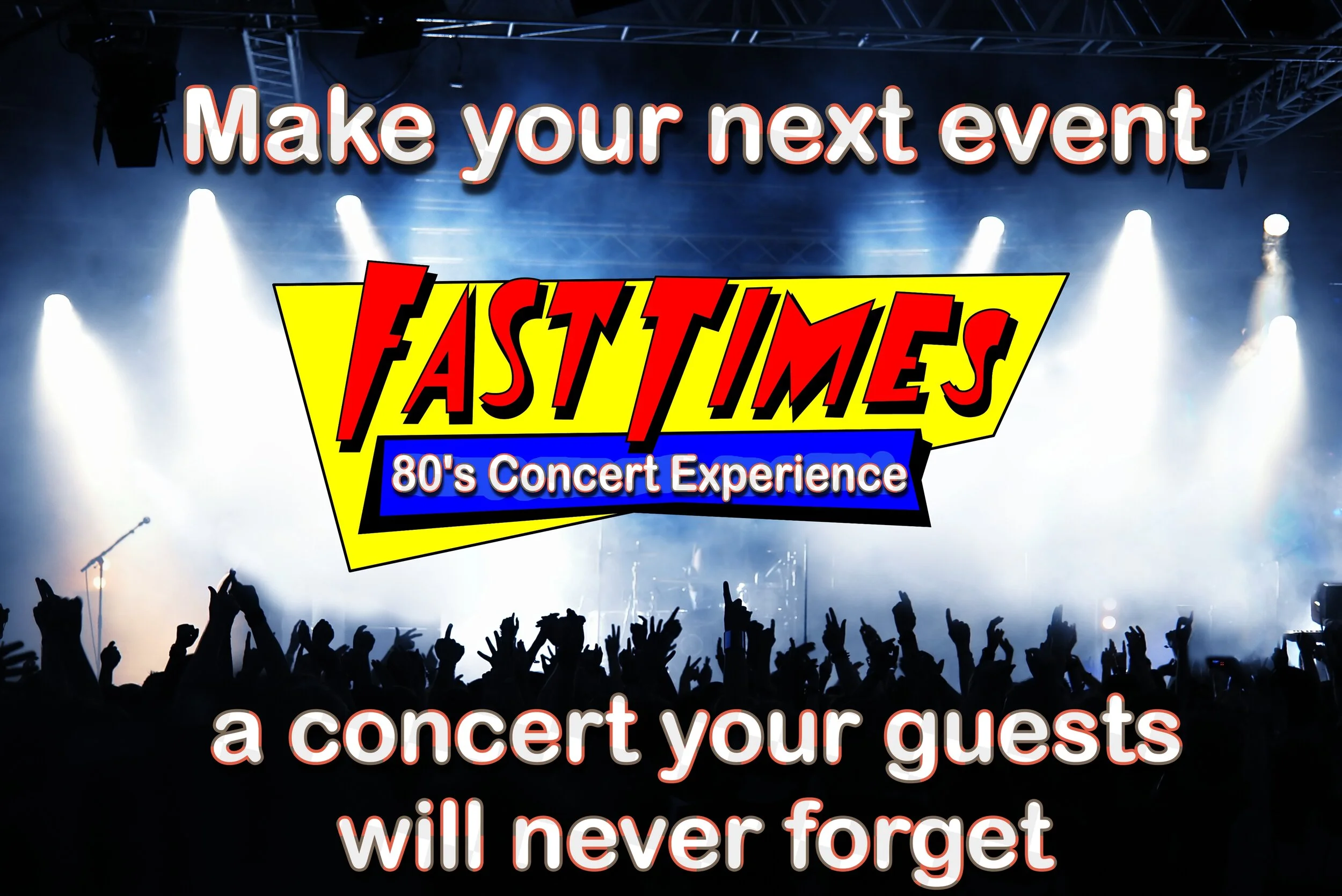 Fast Times Band — hire Best 80's cover band