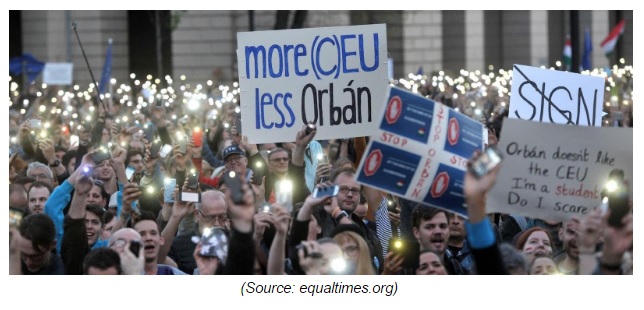 Hungarian government attacks opposition voices