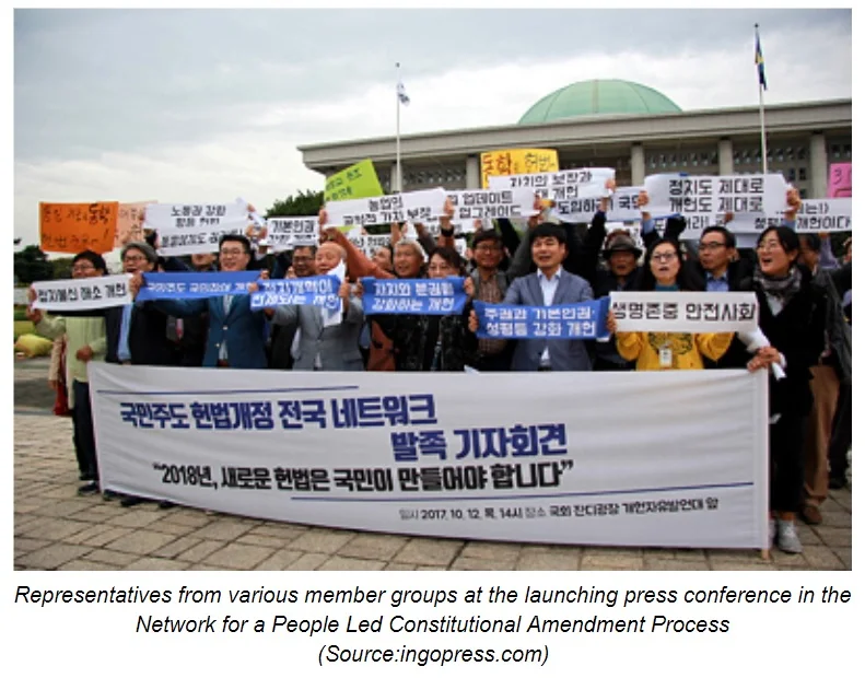 Candlelight Revolution Part 2: South Korea’s Constitutional Reform
