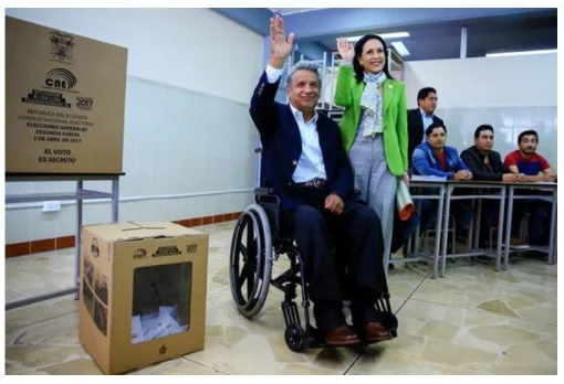 [에콰도르] 레닌 모레노 후보 에콰도르 대통령 당선