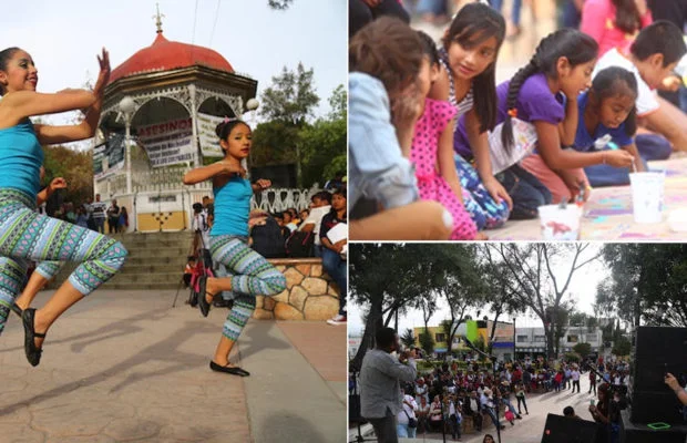 [국제뉴스_라틴아메리카] 멕시코: 예술가와 교사, 마을주민, 문화를 지키기 위해 새로운 바리케이트를 세우다.