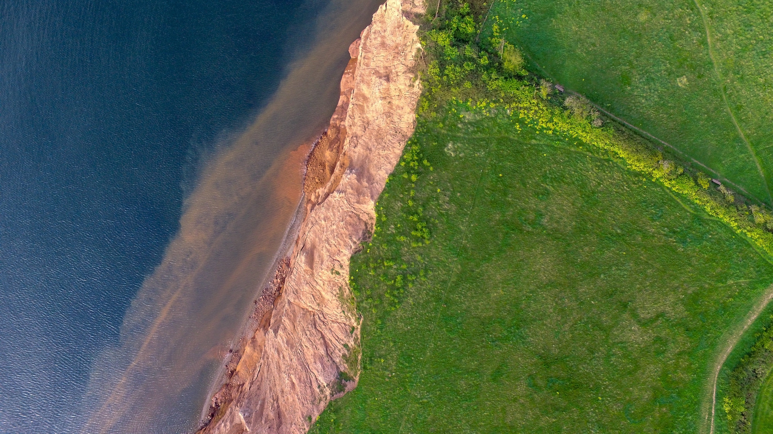 Sidmouth Cliffs, Devon, England
