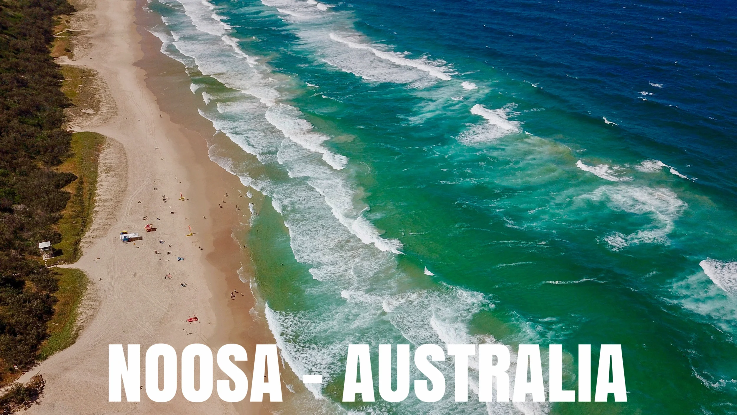 Drone Footage of Noosa, Queensland, Australia