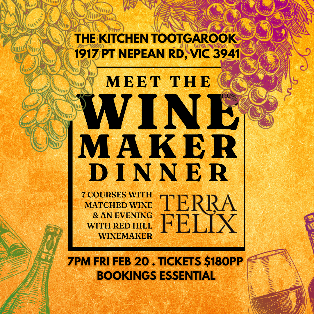 Meet The Winemaker Dinner - Friday 20.02 - Terra Felix Wines