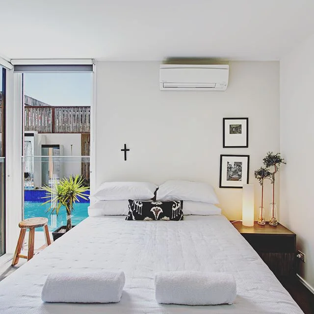 Take a dip in the pool, through your private entry, or laze around on the couch to recover from the previous nights adventures. You&rsquo;ll feel at home either way in our poolside apartments. 🌅🏖
&mdash;&mdash;&mdash;&mdash;&mdash;&mdash;&mdash;&md