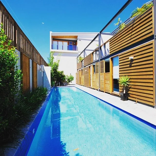 Lazy days beside the pool are plentiful at the Butter Factory in Byron Bay.  #poolside #byronsunshine