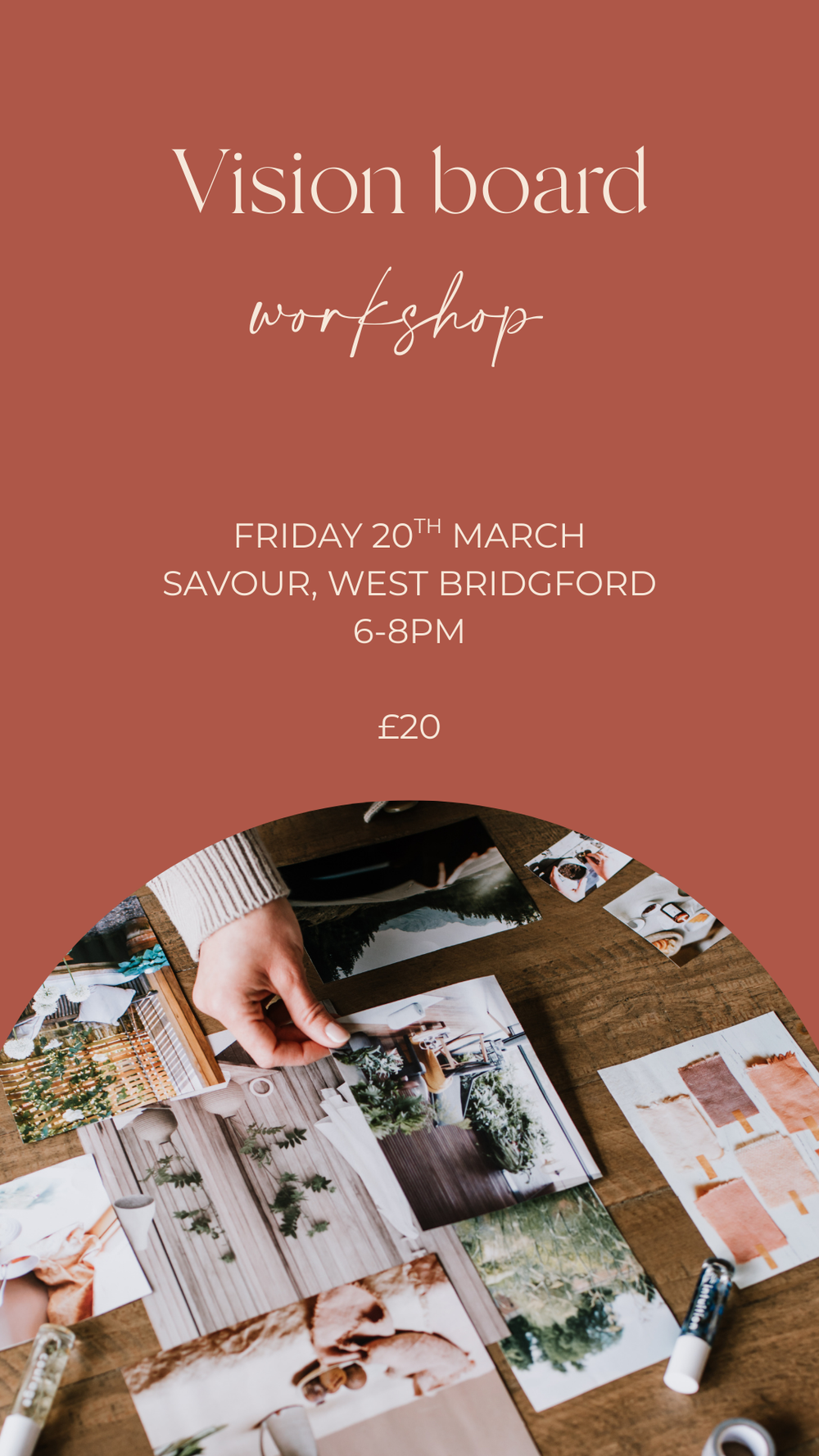 Spring Equinox Vision Board workshop Nottingham — Anna Dunleavy