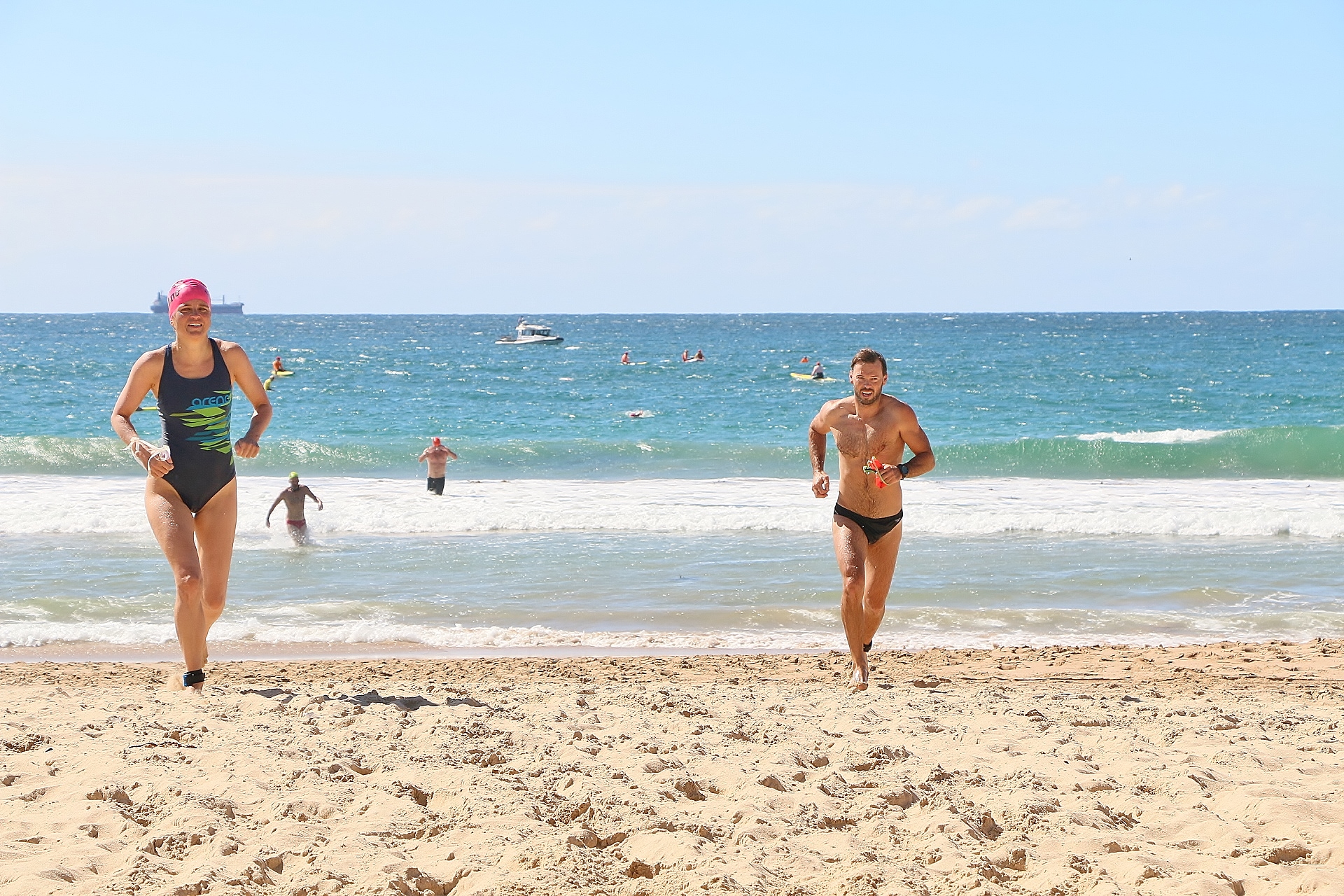 Ocean Swim - FInish line.JPG